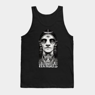 Magus - Magician, Ceremonial High Magic Art Nouveau Tank Top